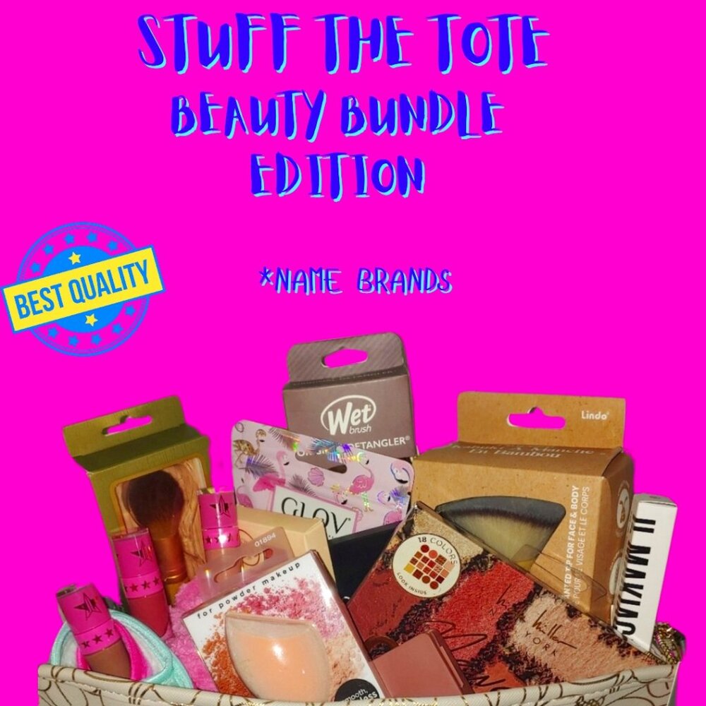 STUFFED TOTE BEAUTY EDITION